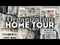 NEW ORGANIZATION HOME TOUR 2021 WHOLE HOUSE ORGANIZATION METHODS HOME ORGANIZATION MOTIVATION