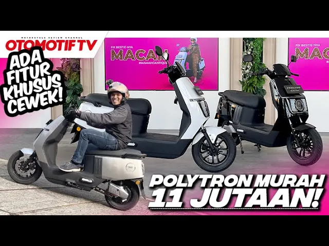 POLYTRON FOX 200 MURAH CUMA RP 11 JUTAAN..!! CEWE GAK AKAN SALAH PAKAI LAMPU SEIN l Otomotif TV