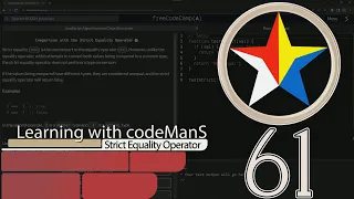 JavaScript Basic 61 Comparison with the Strict Equality Operator FreeCodeCamp