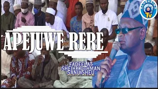 apejuwe rere good example sheikh uthman sannu sheu on core right qualities of humanity