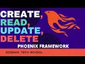 Elixir Phoenix Framework CRUD Application demo and explantion