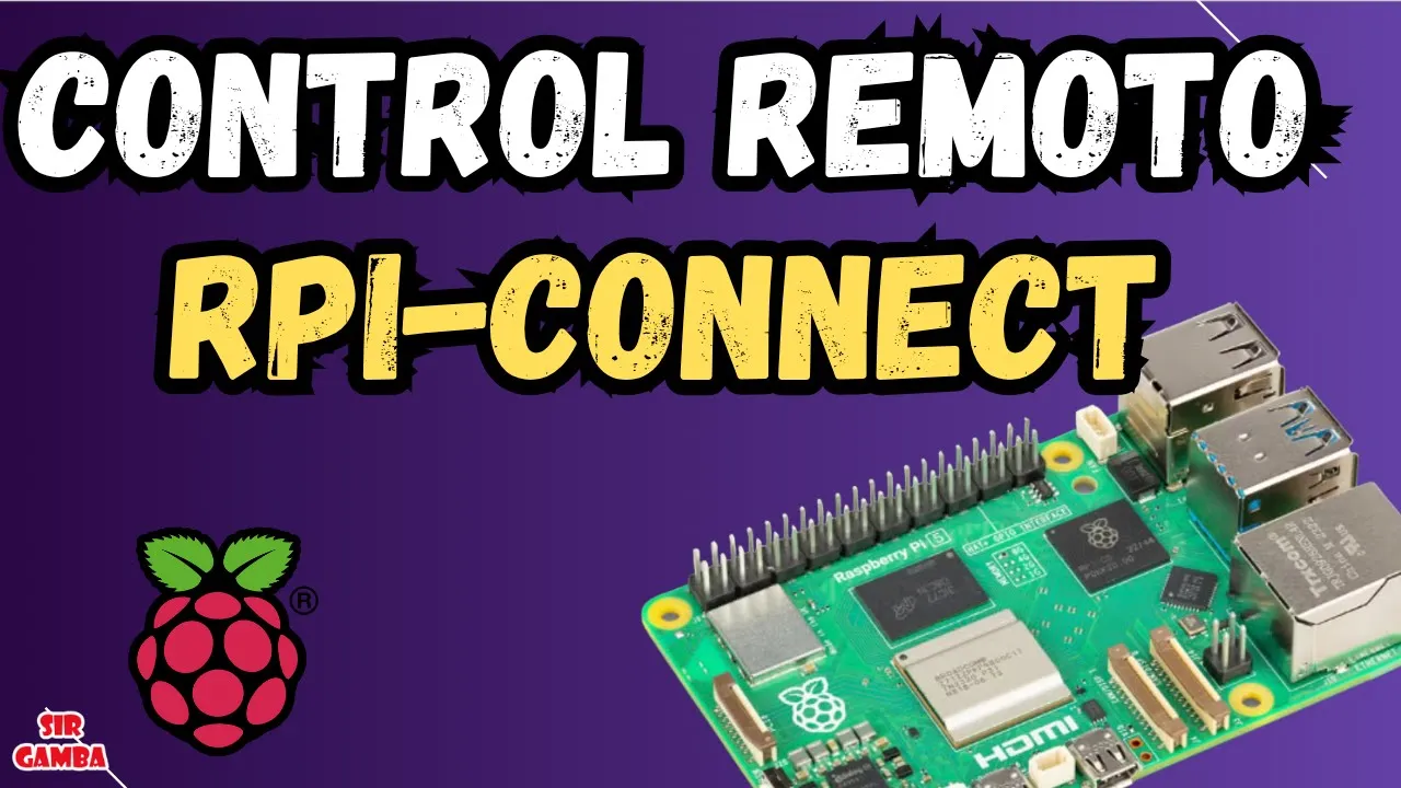 Instala rpi-connect por Terminal en Raspberry Pi 3/4/5 FÁCIL  ✅ ¡Conéctate Remotamente YA!