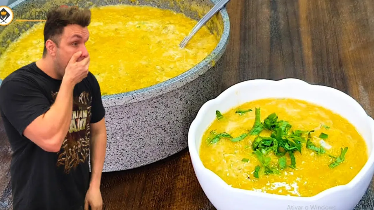 Como Fazer Sopa cremosa de Batata. 
