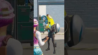 ROBBING Peely's Bananas #fortniteshorts #shorts
