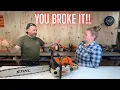 Blown Up Stihl 034 Chainsaw Carnage Top End Rebuild PART 3