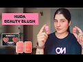 Huda Beauty Mini Baby Blush Duo Set Shades Cotton Candy Peach Sorbet