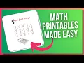 You Asked Math Worksheet Generator vs Kidz Math Printables