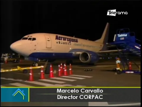 Aerolínea AEROREGIONAL vuelve a suspender sus vuelos Cuenca - Quito