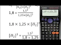 Worked example 2 Part 2 Stoichiometry Equilibrium Exam Question