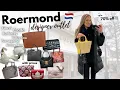 70 off GUCCI PRADA FERRAGAMO BURBERRY VERSACE - Roermond outlet shopping vlog Lesley Adina