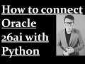 How to connect Oracle 26ai with Python