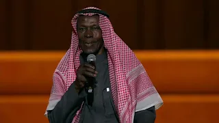 المذيع القدير حسين نجار يسرد بعضا من ذكرياته عن الفنان الراحل  طلال مداح في  ليلة صوت الأرض دندنها