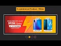 e-commerce product slider using Html and Css 2020 image slider using only html and css