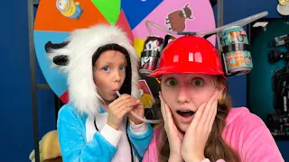 The WEIRDEST HATS in the world Challenge! Nastya learns to joke and plays with Baby