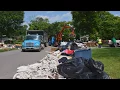 Progress of debris pickup in League City