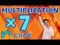 7X MULTIPLICATION GAME BRAIN BREAK EXERCISE MOVEMENT ACTIVITY MATH GAME TIMES TABLES