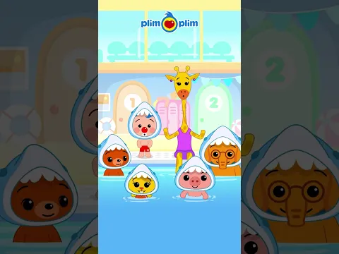 💦 Scared to Jump in the Water? You Can Do It! #plimplim #emotionsforkids #shortskids