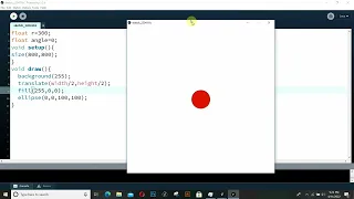 9 Generative Art Tutorial for Beginners - Rotating objects in a circle in Processing