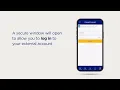 Connecting external accounts Global CU app