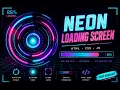 This Neon Loading Screen Will Make Your Portfolio UNFORGETTABLE CSS JS Tutorial