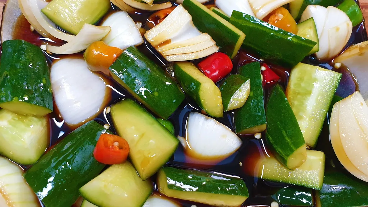 오이양파장아찌