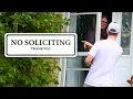 Door to Door Sales But I m Selling No Soliciting Signs