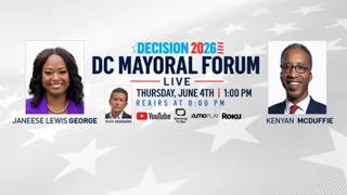 LIVE DC mayoral candidates forum with Janeese Lewis George and Kenyan McDuffie