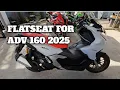 FLATSEAT PARA SA ADV 160 MALAKI BA ANG IBINABA