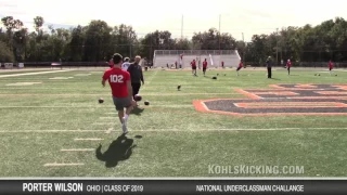 Porter Wilson National Underclassman Challenge