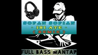 Download Lagu Alas Tebaru 2020 Sopan Sopian - Isi Ate ( Remix ) Full Bass MP3