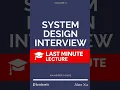 Design a Key-Value Store Overview Chapter 6 - System Design Interview Vol 1