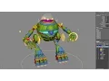 Mecha biped Maya rigging
