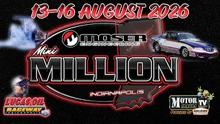 THE MOSER ENGINEERING MINI MILLION LIVE from Lucas Oil Indianapolis Raceway Park - Saturday