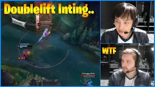 Bjergsen's Reaction to Doublelift Inting...LoL Daily Moments Ep 1096