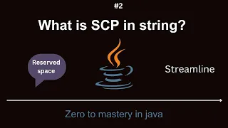 What is SCP in string or String SCP String constant pool