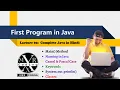 First Program in Java Lacture 2 Complete Java in Hindi MrX Coding