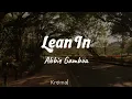 Lean In - Abbie Gamboa [Lyrics/Español]
