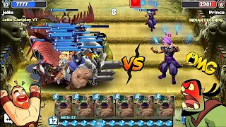 most biggest troops heavy rush fight castle crush