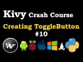 Python Kivy Creating ToggleButton