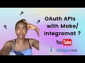 How to change a Youtube thumbnail AFTER upload with Integromat - Use OAuth APIs w Integromat