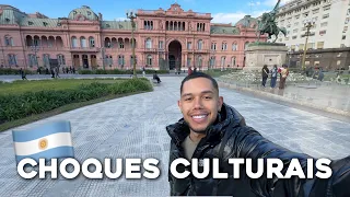 CHOQUES CULTURAIS QUE TIVE NA ARGENTINA