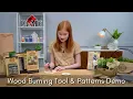 Wood Burning Tool Tips Pattern Sheets Demo - 2022 Walmart New Product Spotlight