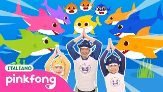 Bimbo Squalo Remix | +Compilation | Italiano e Inglese | Shark Month | Pinkfong! Canzoni per Bambini