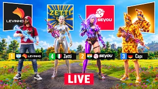 🔴  Levinho with Sevou & Capi and Zetti Horizontal |🔴 #pubgmobile #VASAisBACK