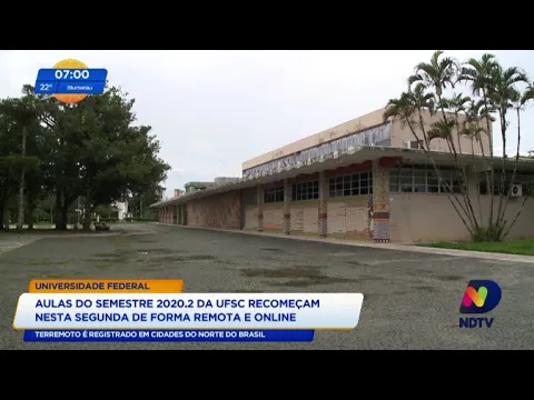 Aulas do segundo semestre na UFSC recomeçam de forma remota e online