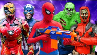 Spider-Man VS Zombies!!