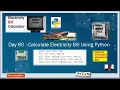 Day 60 Calculate Electricity Bill Using Python