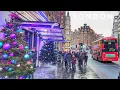 Download Lagu London City Walk | London Christmas Preparation | Walking London King's Cross to Knightsbridge [4K]