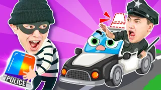 Download Who Stole My Police Siren 👮‍♂️🚨 Where Is My Siren | Kids Songs \u0026 Nursery Rhymes | Mimie Sing-Along! MP3