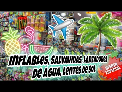 Download MP3 🤯¡HAZ NEGOCIO!😱DÓNDE COMPRAR Inflables🏖️Salvavidas, Papalotes🌬️Pistola de agua🔫Blíster🎡SÚPER BARATOS